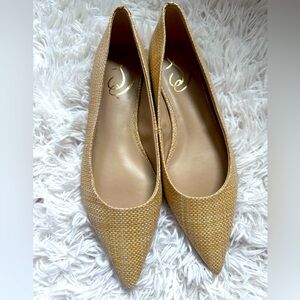 NWOT Sam Edelman Women's Wanda Pointed Toe Flat Beachwood 7